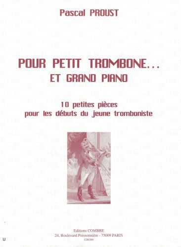 couverture Pour petit trombone... et grand piano Combre