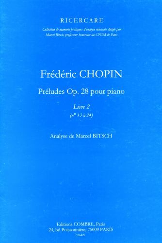 couverture Prludes Op.28 Vol.2 (13  24) Combre