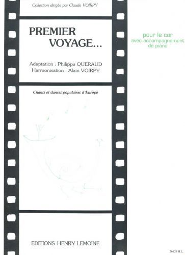 couverture Premier voyage Editions Henry Lemoine