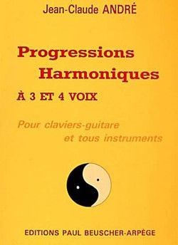 couverture Progressions harmoniques  5 voix Paul Beuscher