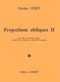 couverture Projections obliques II Jobert