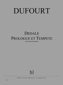 couverture Prologue et Tempte Editions Henry Lemoine