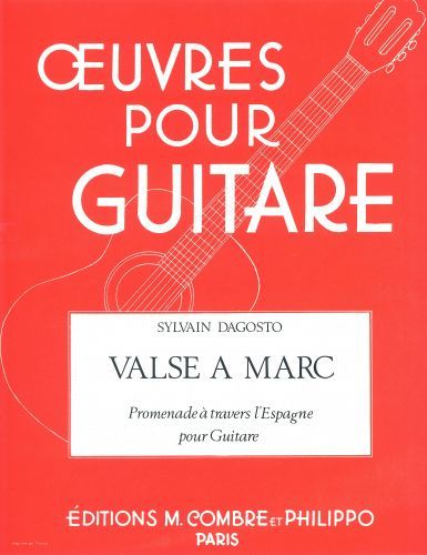 couverture Promenade  travers l'Espagne - Valse  Marc Combre