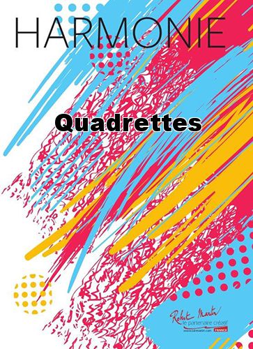 couverture Quadrettes Martin Musique