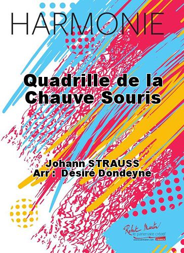 couverture Quadrille de la Chauve Souris Martin Musique
