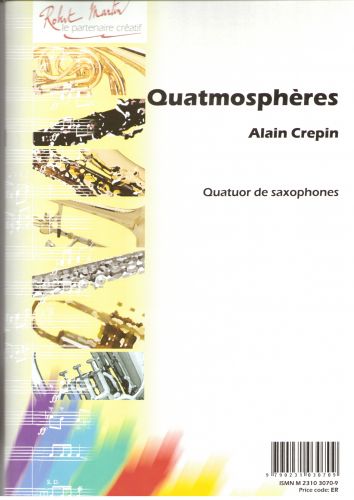 couverture Quatmospheres Editions Robert Martin