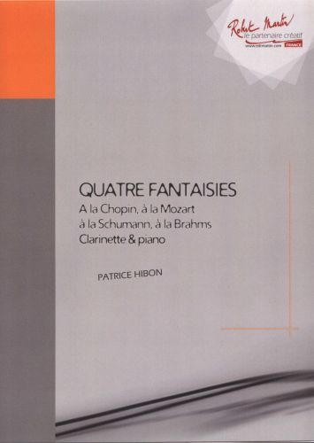 couverture Quatre Fantaisies Editions Robert Martin