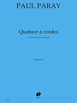 couverture Quatuor  cordes Jobert