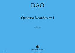 couverture Quatuor  cordes n1 Jobert