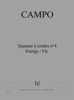 couverture Quatuor  cordes n4 Energy / Fly Editions Henry Lemoine