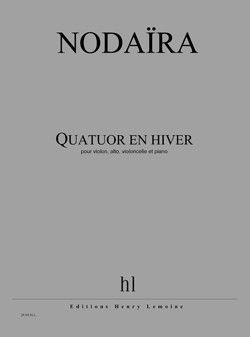 couverture Quatuor en hiver Editions Henry Lemoine