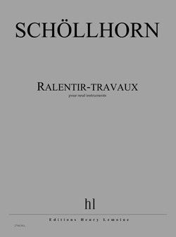 couverture Ralentir-travaux Editions Henry Lemoine