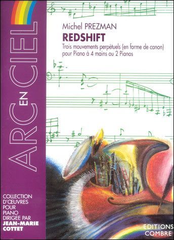 couverture Redshift (3 mouvements perptuels en forme de canons) Combre