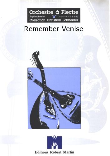 couverture Remember Venise Martin Musique
