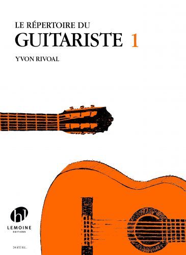 couverture Rpertoire du Guitariste Vol.1 Editions Henry Lemoine