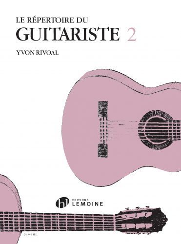 couverture Rpertoire du Guitariste Vol.2 Editions Henry Lemoine