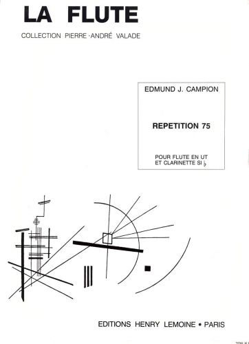 couverture Rptition 75 Editions Henry Lemoine