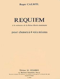 couverture Requiem  la mmoire de Marie Antoinette Combre