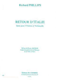 couverture Retour d'Italie - suite Combre