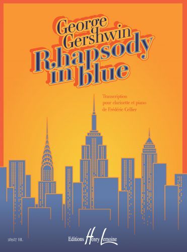 couverture Rhapsody in blue Editions Henry Lemoine