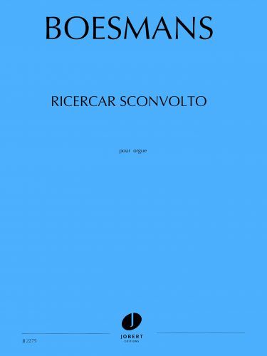 couverture Ricercar sconvolto Jobert