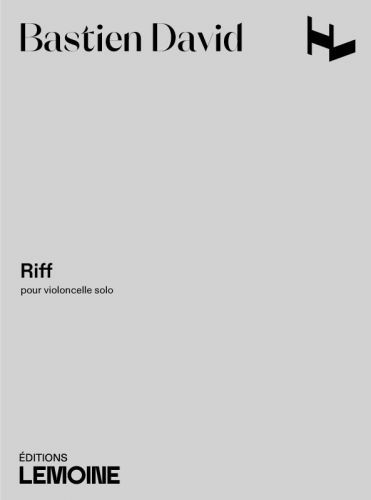 couverture Riff Editions Henry Lemoine