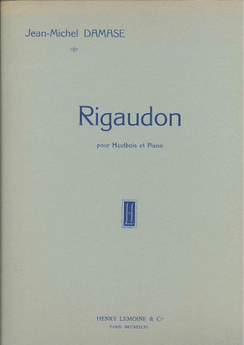 couverture Rigaudon Editions Henry Lemoine