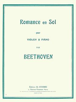 couverture Romance en Sol Op.40 Combre