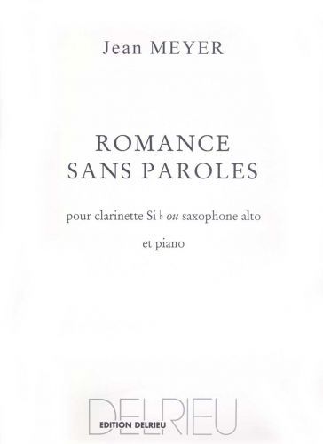 couverture Romance sans parole Delrieu