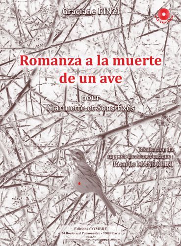 couverture Romanza a la muerte de un ave Combre