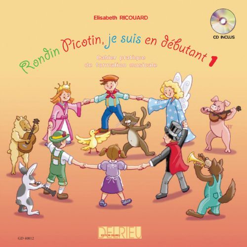 couverture Rondin Picotin, je suis en D1 Delrieu