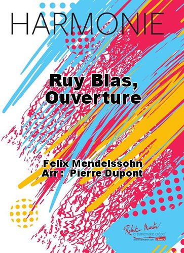 couverture Ruy Blas, Ouverture Martin Musique