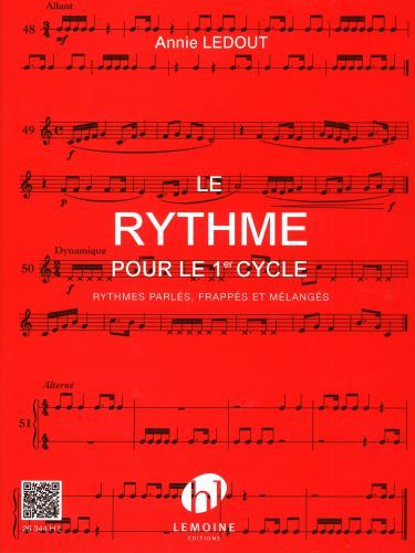 couverture Rythme pour le 1er Cycle Editions Henry Lemoine