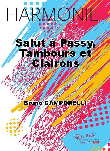 couverture Salut  Passy, Tambours et Clairons Martin Musique