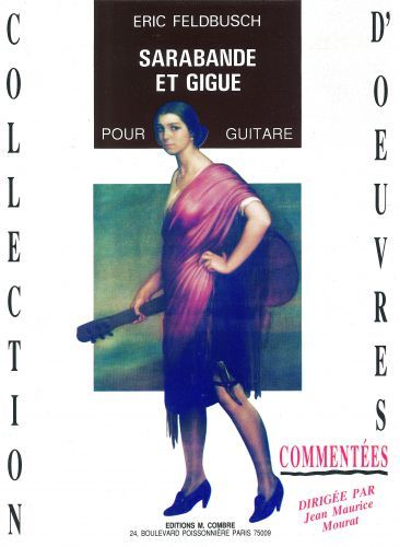 couverture Sarabande et gigue Op.84 Combre