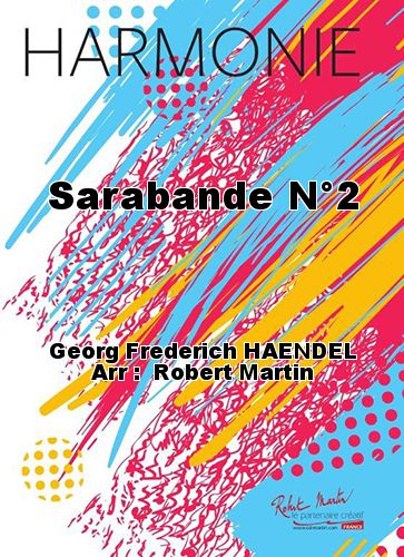 couverture Sarabande N2 Martin Musique