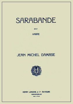 couverture Sarabande Op.8 Editions Henry Lemoine