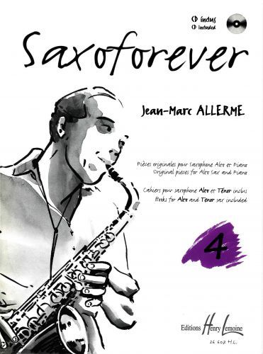 couverture Saxoforever Vol.4 Editions Henry Lemoine