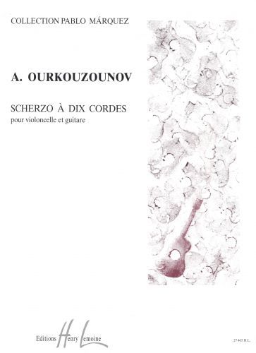 couverture Scherzo  10 cordes Editions Henry Lemoine