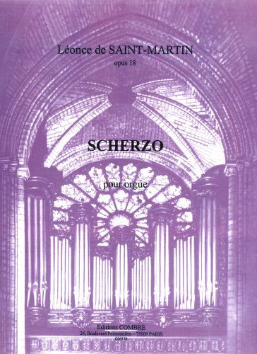 couverture Scherzo Op.18 Combre