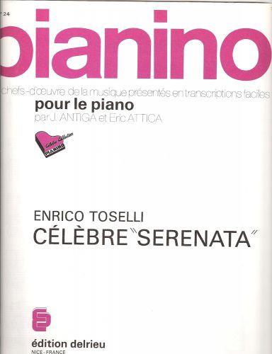 couverture Serenata Op.6 - Pianino 24 Delrieu