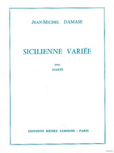 couverture Sicilienne varie Editions Henry Lemoine