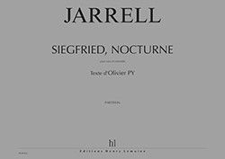 couverture Siegfried, nocturne Editions Henry Lemoine