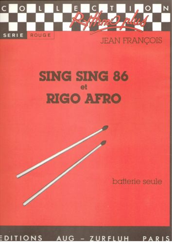couverture Sing Sing 86 Rigo Afro Editions Robert Martin