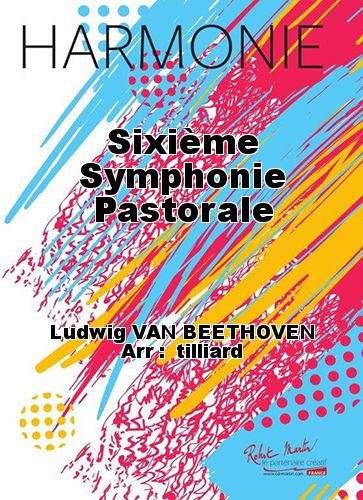 couverture Sixime Symphonie Pastorale Martin Musique