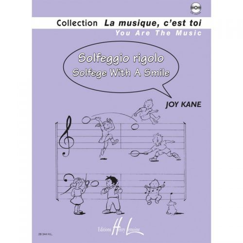 couverture Solfeggio rigolo - Solfege with a Smile Editions Henry Lemoine