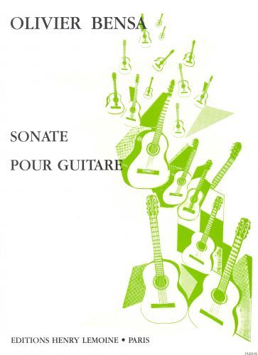 couverture Sonate Editions Henry Lemoine