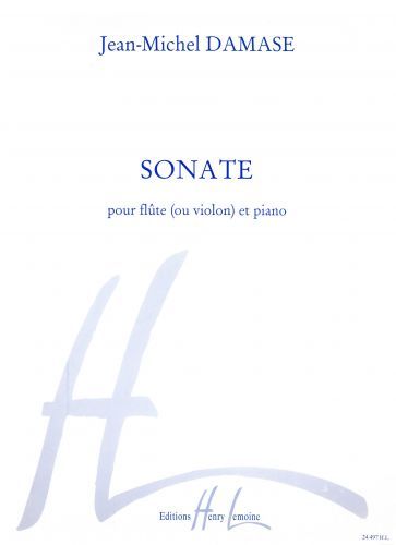 couverture Sonate Editions Henry Lemoine