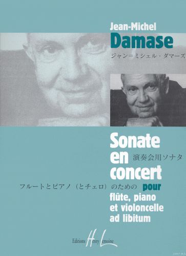 couverture Sonate en concert Op.17 Editions Henry Lemoine