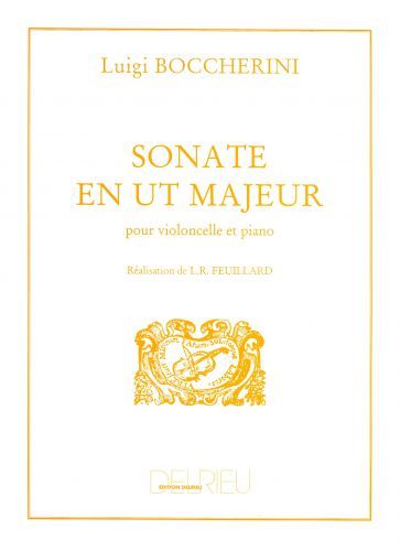 couverture Sonate en Ut maj. Delrieu